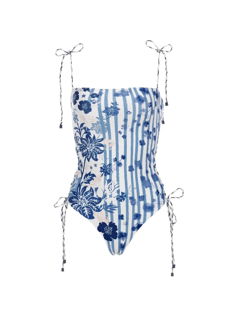 Agua Bendita Posh Batik Reversible One Piece Swimsuit